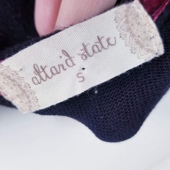 Altar'd State Rose Embroidered Crewneck Sweatshirt - Picture 5 of 6
